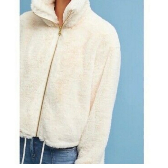 Anthropologie Eleveness Bristol Faux Fur Coat - Picture 3 of 9